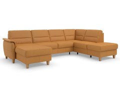 Liels u formas izvelkams dīvāns